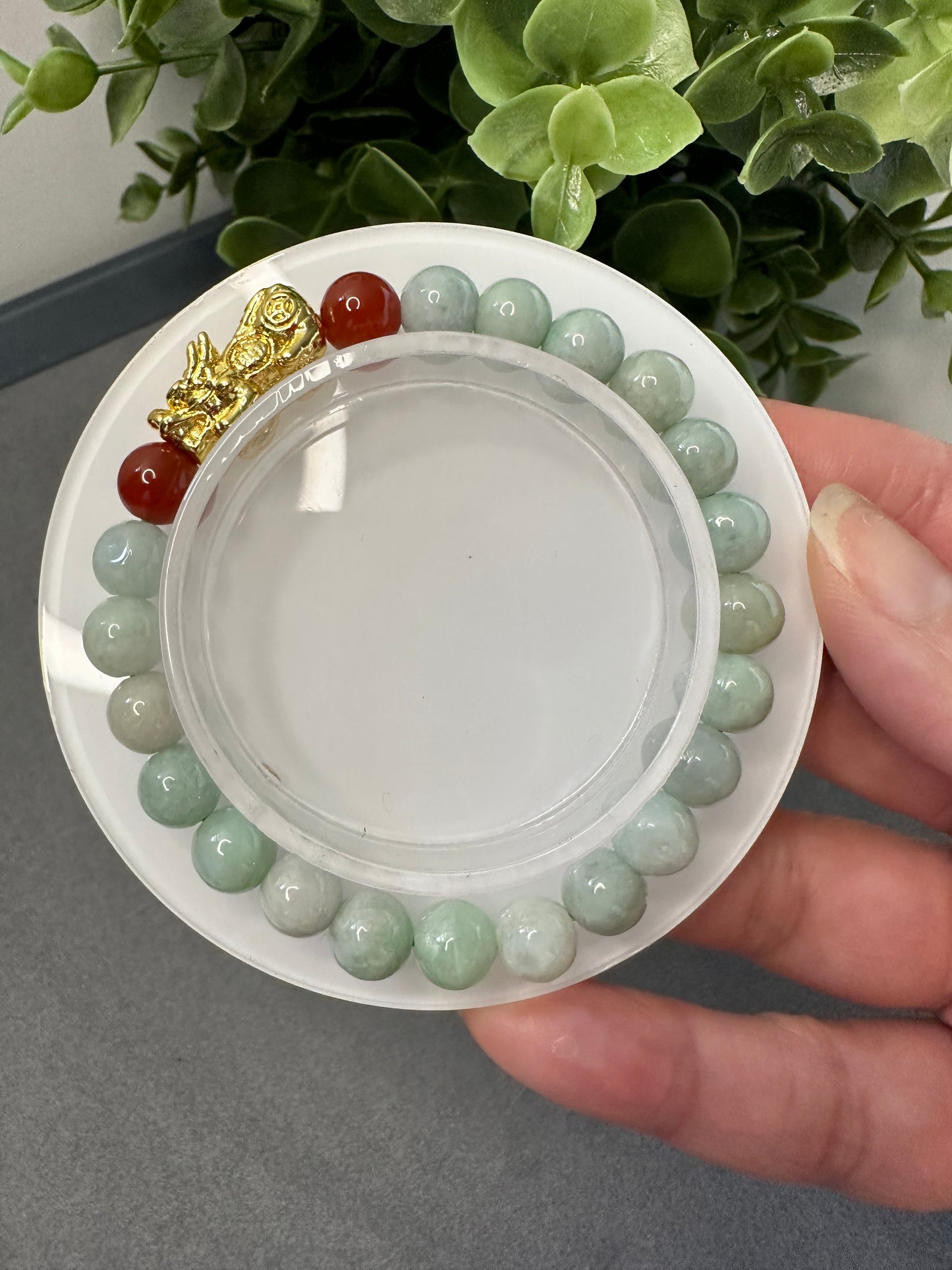 LUCKY JADE PROSPERITY BRACELET