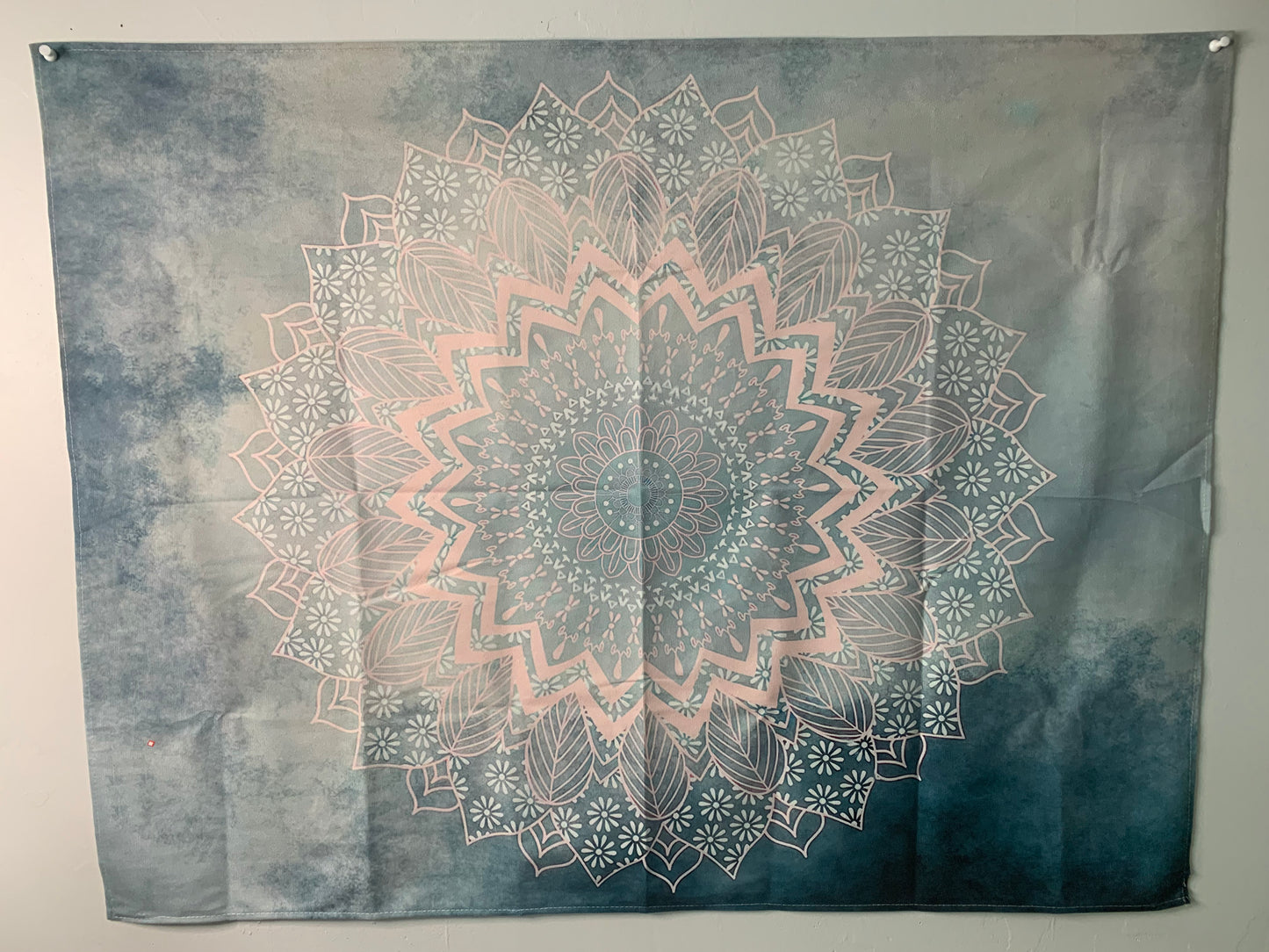 BOHEMIAN FLOWER MANDALA WALL TAPESTRY