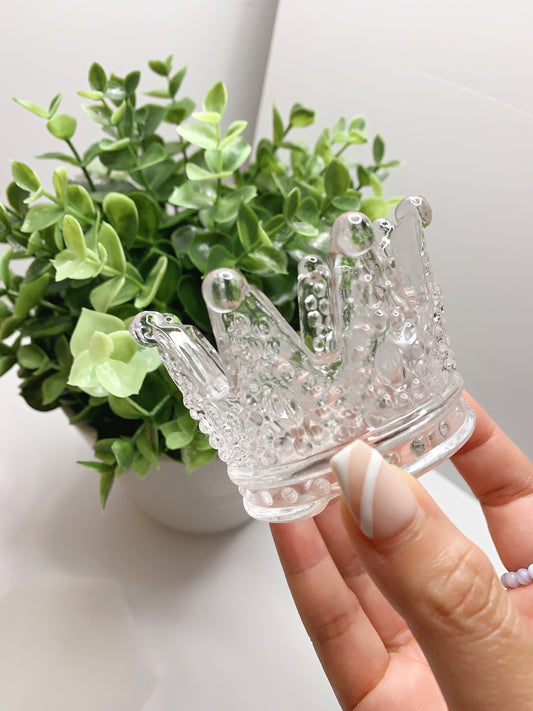 CROWN GLASS SPHERE HOLDER